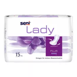 SENI Lady Inkontinence Pad plus, 15 gab