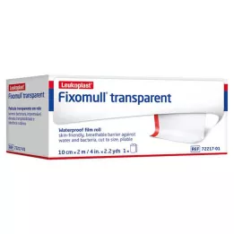 FIXOMULL caurspīdīgs 10 cmx2 m, 1 gab