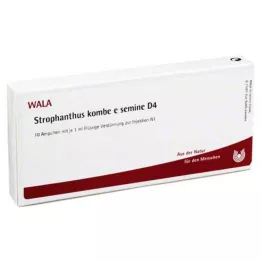 STROPHANTHUS KOMBE e semine D 4 ampulas, 10X1 ml