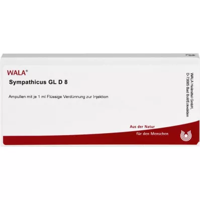 SYMPATHICUS GL D 8 ampulas, 10X1 ml