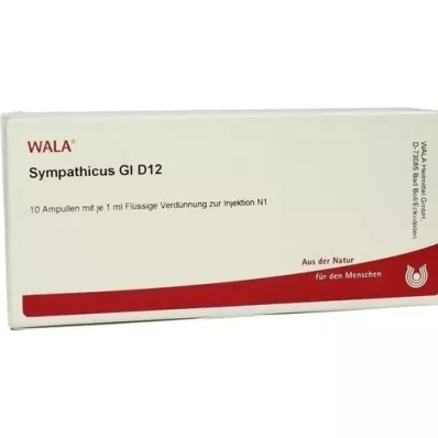 SYMPATHICUS GL D 12 ampulas, 10X1 ml