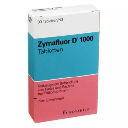 ZYMAFLUOR D 1000 tabletes, 90 gab