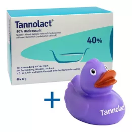 TANNOLACT Vannas piedeva, 40X10 g