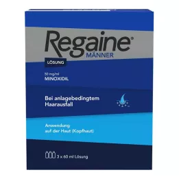 REGAINE Šķīdums vīriešiem, 3x60 ml