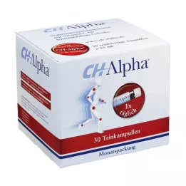CH ALPHA Dzeramās ampulas, 30 gab
