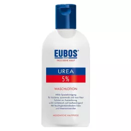 EUBOS TROCKENE Ādas urīnvielas 5% mazgāšanas losjons, 200 ml