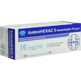 AMBROHEXAL S klepus pilieni 15 mg/ml, 100 ml