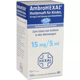 AMBROHEXAL Klepus sīrups bērniem, 100 ml