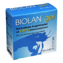 BIOLAN Gēla acu pilieni, 20X0,45 ml