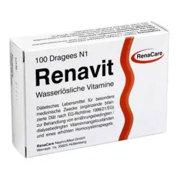 RENAVIT apvalkotās tabletes, 100 gab