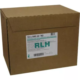 RINGER LACTAT Šķīdums PE-Pudeles, 10X500 ml