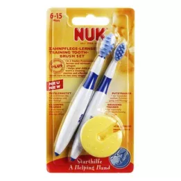 NUK Zobu kopšanas mācību komplekts blisteris, 2 gab