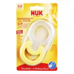 NUK Dzesēšanas zobu gredzenu komplekts, 2 gab