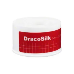 Dracosilk ruļļu apmetums 5m x 2,5 cm, 1 gab