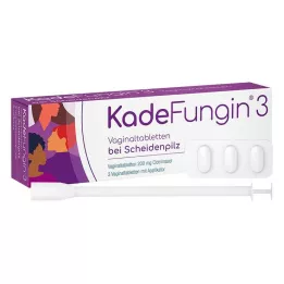 KADEFUNGIN 3 maksts tabletes, 3 gab