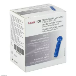 BEURER Adatu lancetes sterilas, 100 gab