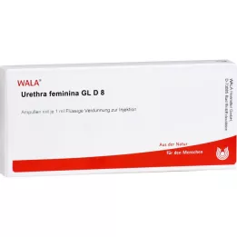 URETHRA feminina GL D 8 ampulas, 10X1 ml