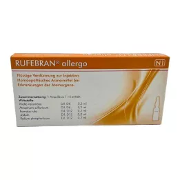 RUFEBRAN alergo ampulas, 10 gab