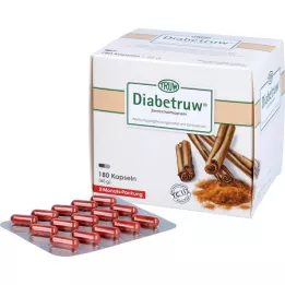 DIABETRUW Kanēļa kapsulas, 180 gab