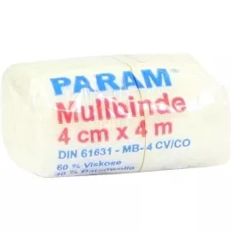 MULLBINDEN 4 cm ar celofānu, 1 gab