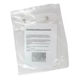 STRUMPFANZIEHHILFE Plastmasa ar lenti, 1 gab