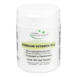 PANGAM Vitamīns B15 Vegi kapsulas, 180 gab