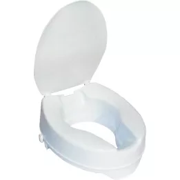 TOILETTENSITZERHÖHUNG 13 cm bez vāka+fiksējošie klipši, 1 gab