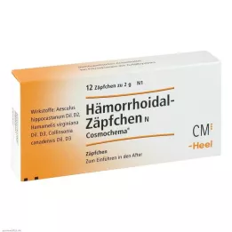 HÄMORRHOIDAL Svecītes N Cosmochema, 12 gab
