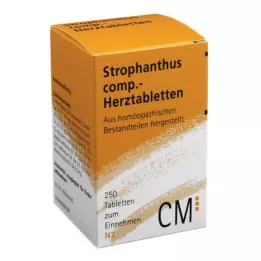 STROPHANTHUS COMP.Sirds tabletes, 250 gab