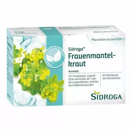 SIDROGA Ladys Mantle tējas filtra maisiņi, 20x1,0 g