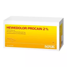 HEWEDOLOR Prokaīna 2% ampulas, 100 gab