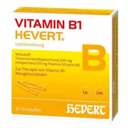 VITAMIN B1 HEVERT ampulas, 10 gab