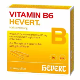 VITAMIN B6 HEVERT Ampulas, 10X2 ml