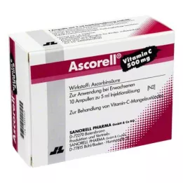 ASCORELL Šķīdums injekcijām, 10X5 ml