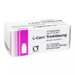L-CARN Dzeramais šķīdums, 10X10 ml