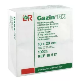 GAZIN Marles komp. 10x20 cm nesterils 12-kārtīgs RK, 100 gab