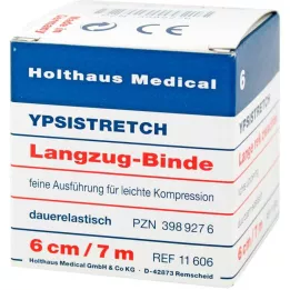 LANGZUGBINDE smalks Ypsistretch 6 cmx7 m, 1 gab