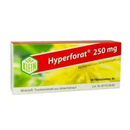 HYPERFORAT 250 mg apvalkotās tabletes, 30 gab