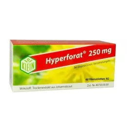 HYPERFORAT 250 mg apvalkotās tabletes, 60 gab
