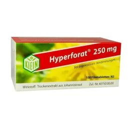 HYPERFORAT 250 mg apvalkotās tabletes, 100 gab