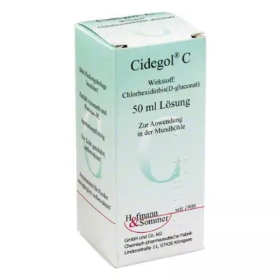 CIDEGOL C šķīdums, 50 ml