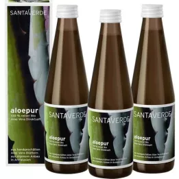ALOE VERA SAFT 100% bioloģiski ekonomisks iepakojums, 3X330 ml