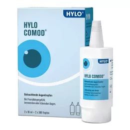 HYLO-COMOD Acu pilieni, 2X10 ml
