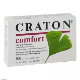 CRATON Comfort apvalkotās tabletes, 100 gab