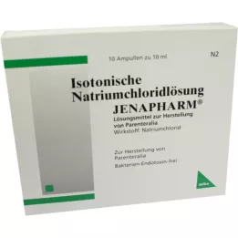 ISOTONISCHE NaCl Jenapharm ampulas, 100 ml