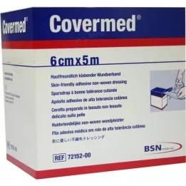 COVERMED Ģipsis tiek pārdots pa metriem 6 cmx5 m rullis, 1 gab
