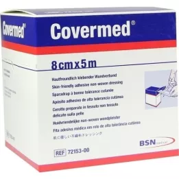 COVERMED Ģipsis tiek pārdots pa metriem 8 cmx5 m rullis, 1 gab