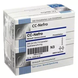 CC-NEFRO Apvalkotās tabletes, 200 gab