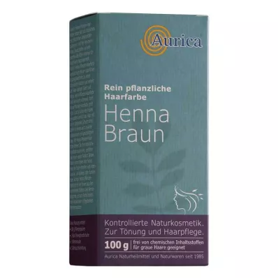 HENNA brūns pulveris, 100 g HENNA brūns pulveris, 100 g