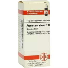 ARSENICUM ALBUM D 1000 lodītes, 10 g
